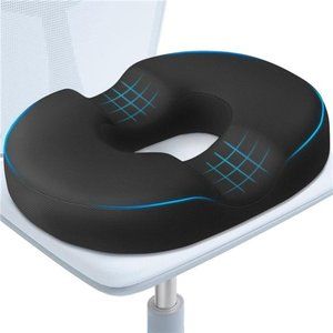 Orthopedic Seat Cushion For Hemorrhoids Coccyx Prostate Pillow Memory Foam